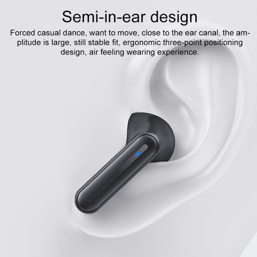 Yesido TWS19 Bluetooth 5.3 LED Digital Display ENC Noise Reduction Bluetooth Earphone (Black) - HoMEdemic™ 