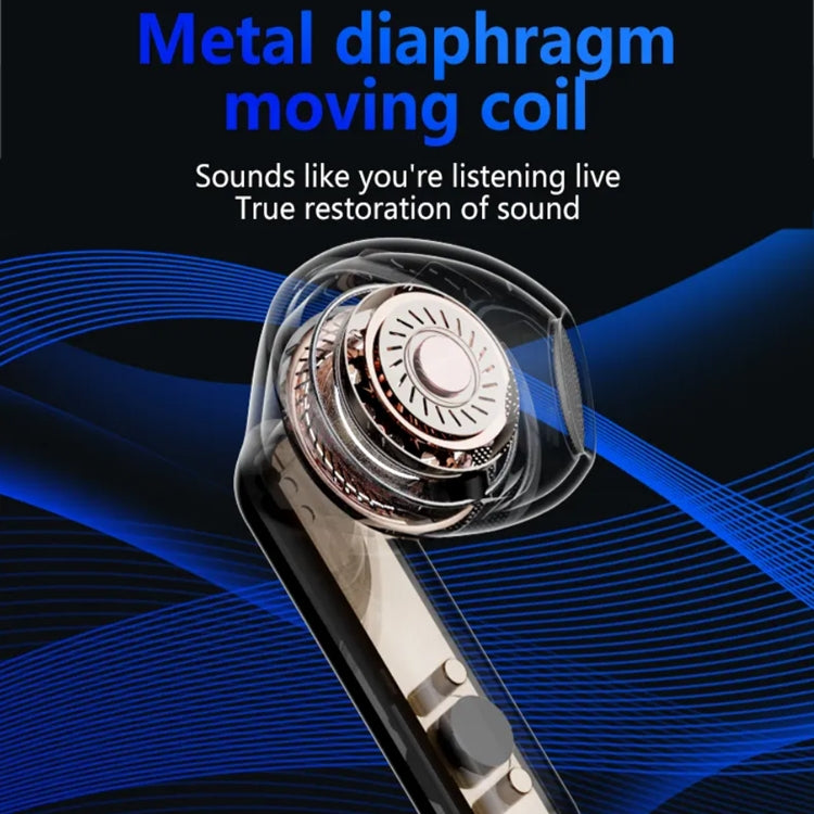 Lenovo LP6 Pro Bluetooth 5.3 LED Digital Display HiFi Wireless Bluetooth Earphone (Black) - HoMEdemic™ 