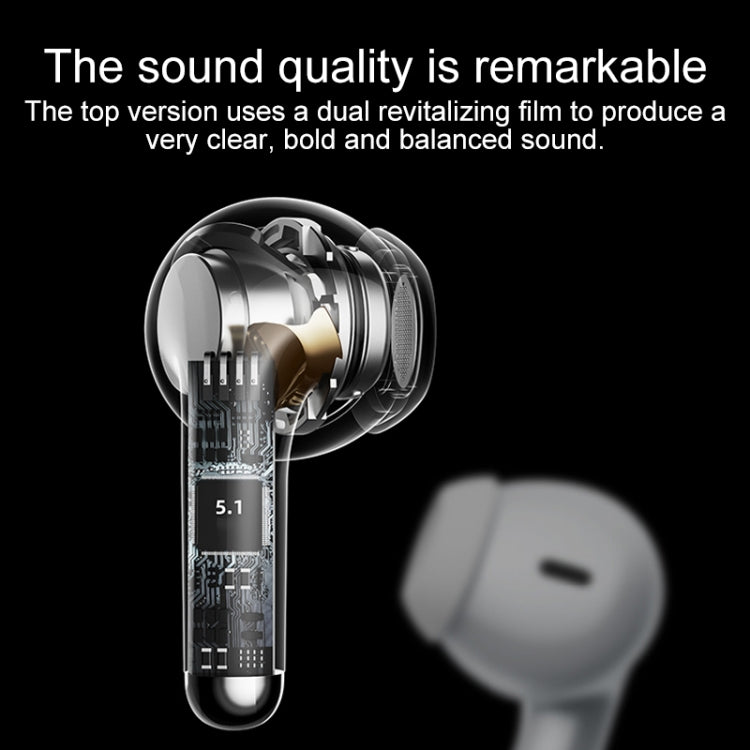 Lenovo LP40 Pro TWS Wireless Bluetooth 5.1 Noise Reduction Earphone (Black) - HoMEdemic™ 