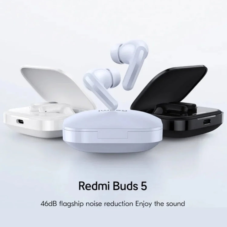 Original Xiaomi Redmi Buds 5 Wireless Bluetooth Earphone (White) - HoMEdemic™ 