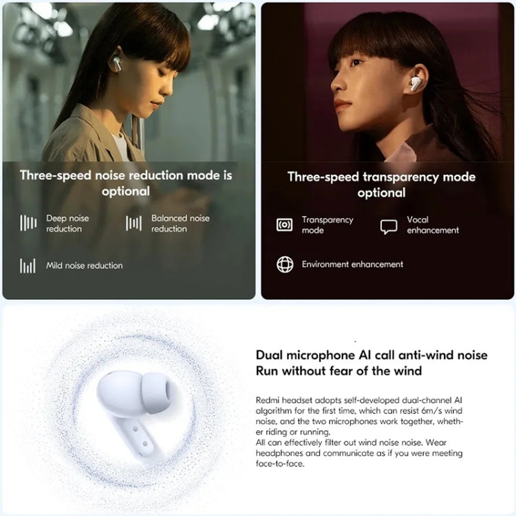 Original Xiaomi Redmi Buds 5 Wireless Bluetooth Earphone (Black) - HoMEdemic™ 