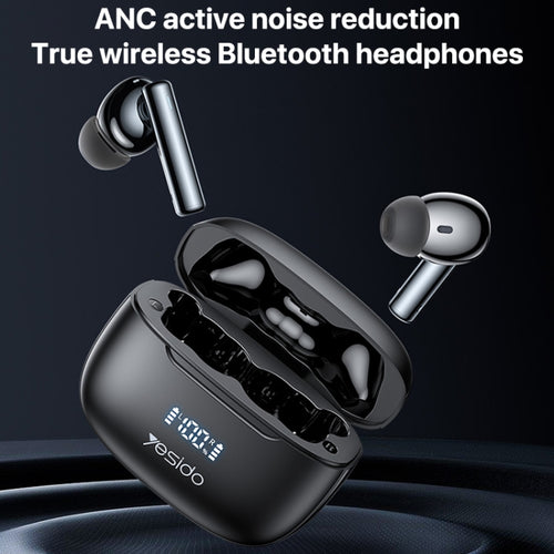 Yesido TWS23 Bluetooth 5.3 LED Digital Display TWS ANC Noise Reduction Wireless Bluetooth Earphone - HoMEdemic™ 