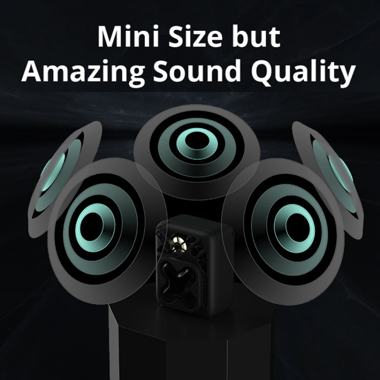 D MOOSTER D16 Portable HiFi Bluetooth 5.3 Speaker, Support TF Card (White) - HoMEdemic™ 