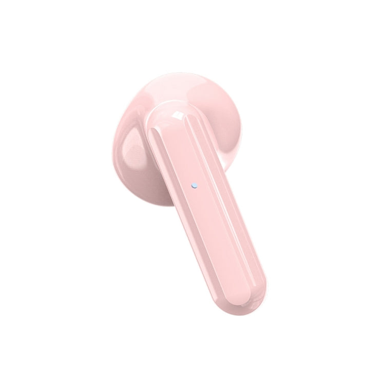 HXSJ Air-S28 TWS Bluetooth 5.3 True Wireless HiFi Stereo Make-up Mirror Earphones with Charging Case (Pink) - HoMEdemic™ 