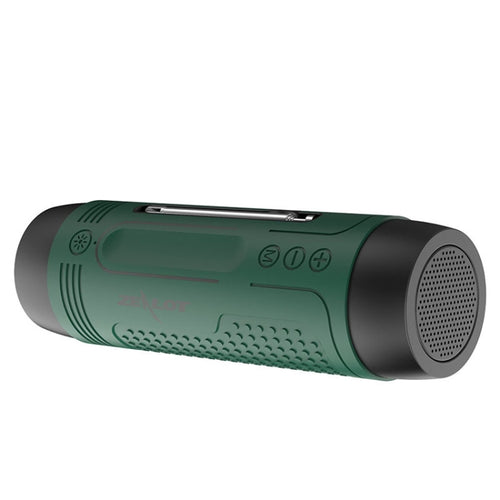 ZEALOT A2 Multifunctional Bass Wireless Bluetooth Speaker, Built-in Microphone, Support Bluetooth Call & AUX & TF Card & LED Lights (Dark Green) - HoMEdemic™ 