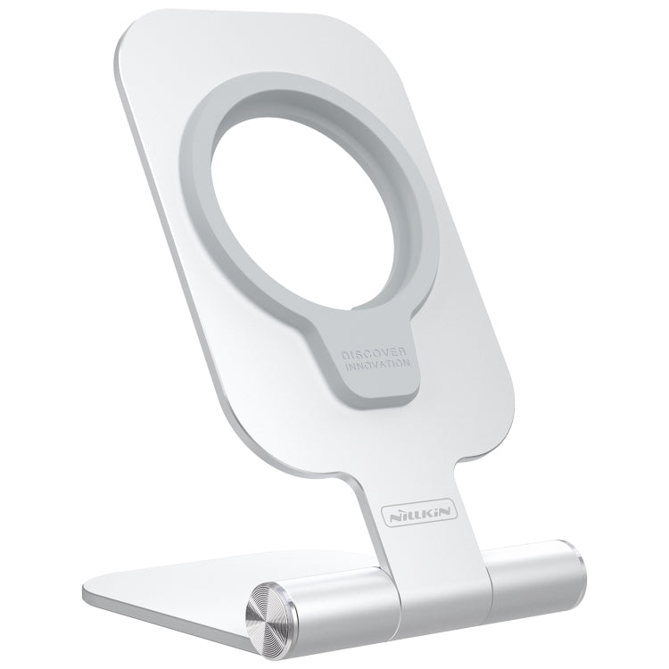 NILLKIN Vertical Folding Stand，Support Magsafe Charger(Silver) - HoMEdemic™ 