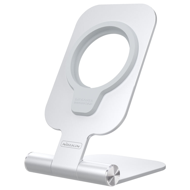 NILLKIN Vertical Folding Stand，Support Magsafe Charger(Silver) - HoMEdemic™ 