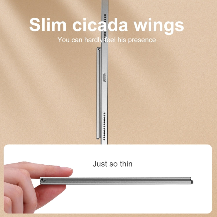 R-JUST PB07 Linear Shape Magnetic Folding Portable Aluminum Alloy Tablet Holder - HoMEdemic™ 