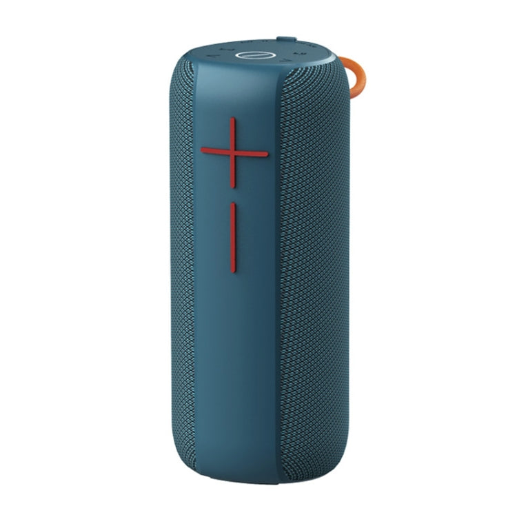 HOPESTAR P14 Pro Portable Outdoor Waterproof Wireless Bluetooth Speaker, Support Hands-free Call & U Disk & TF Card & 3.5mm AUX & FM (Blue) - HoMEdemic™ 