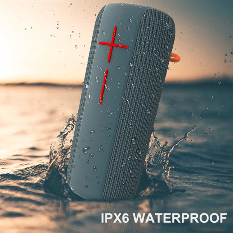 HOPESTAR P14 Pro Portable Outdoor Waterproof Wireless Bluetooth Speaker, Support Hands-free Call & U Disk & TF Card & 3.5mm AUX & FM (Black) - HoMEdemic™ 