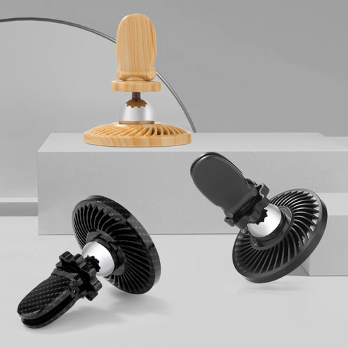 R-JUST HZ10 Small Whirlwind Magnetic Car Phone Holder (Wood) - HoMEdemic™ 