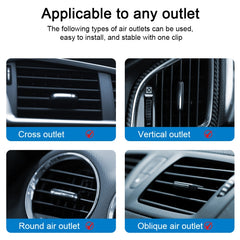 R-JUST HZ10 Small Whirlwind Magnetic Car Phone Holder (Wood) - HoMEdemic™ 