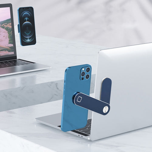 R-JUST SJ05-3 Multi-function Laptop Magnetic Expanded Metal Holder (Blue) - HoMEdemic™ 