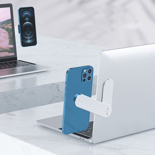 R-JUST SJ05-3 Multi-function Laptop Magnetic Expanded Metal Holder (Silver) - HoMEdemic™ 