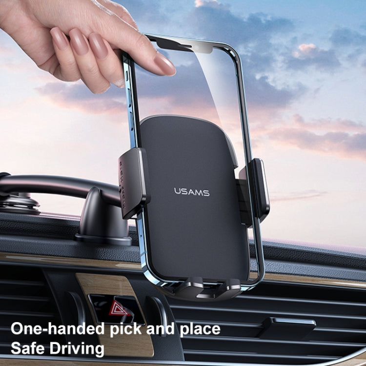 USAMS US-ZJ065 Car Center Console Windshield Mobile Phone Holder - HoMEdemic™ 