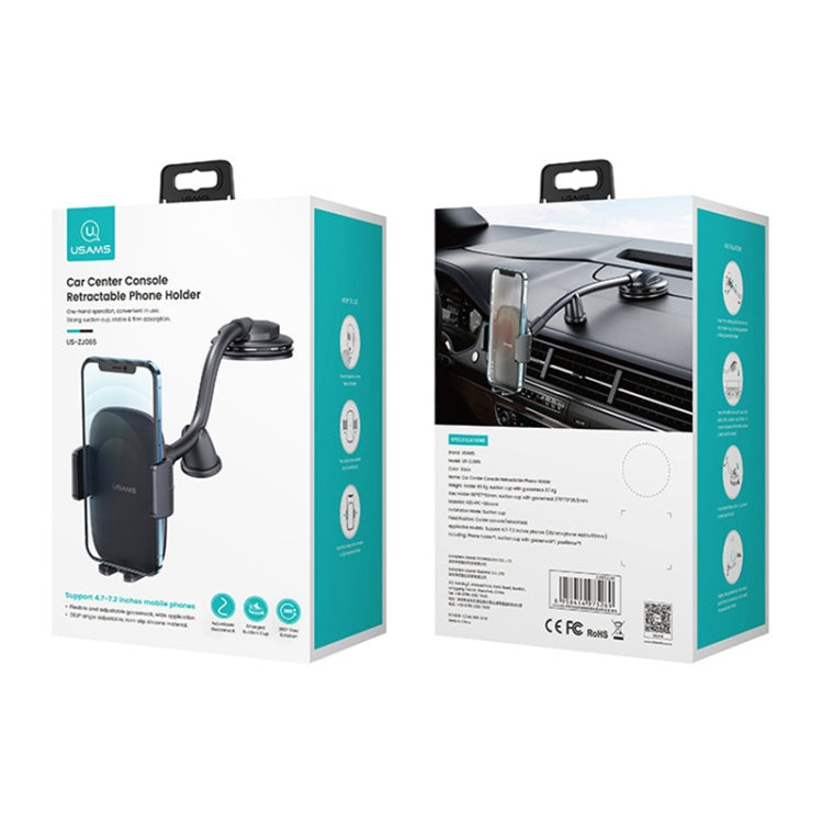 USAMS US-ZJ065 Car Center Console Windshield Mobile Phone Holder - HoMEdemic™ 