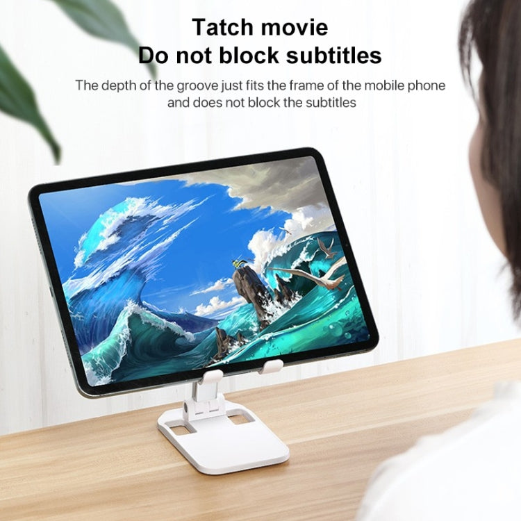 ROCK Desktop Folding Mobile Phone Holder (White) - HoMEdemic™ 
