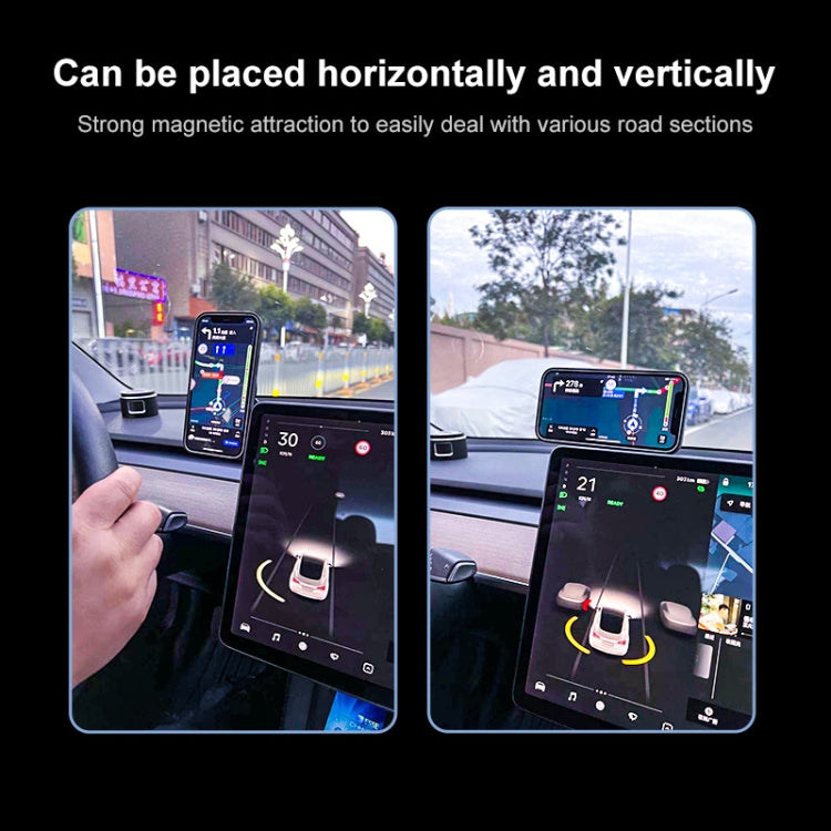 R-JUST HZ19 Car Mobile Phone Magnetic Bracket (Black) - HoMEdemic™ 