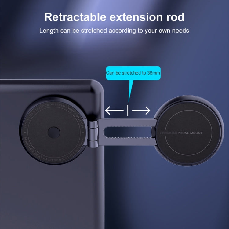 R-JUST HZ19 Car Mobile Phone Magnetic Bracket (Black) - HoMEdemic™ 