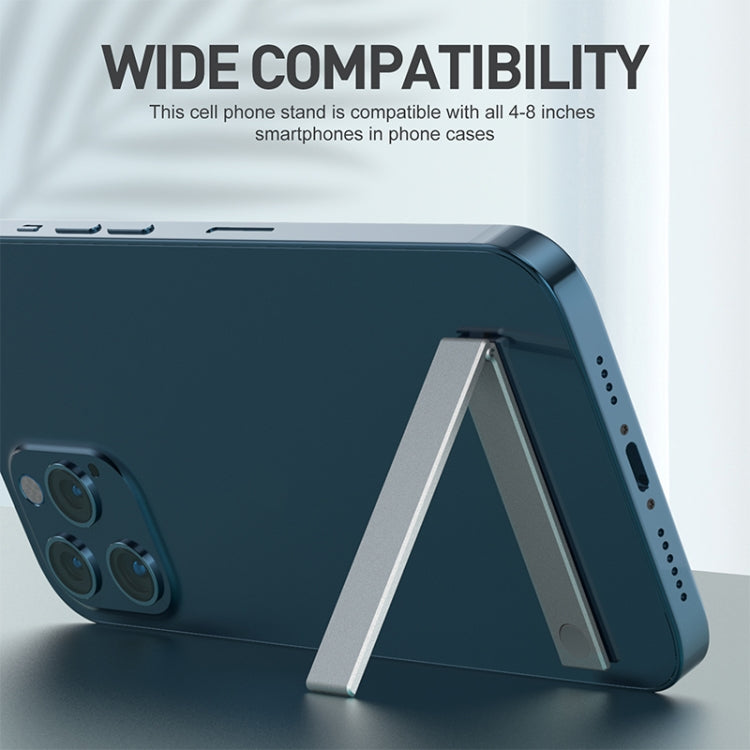 R-JUST SJ07 Linear Shape Magnetic Folding Portable Aluminum Alloy Mobile Phone Holder - HoMEdemic™ 