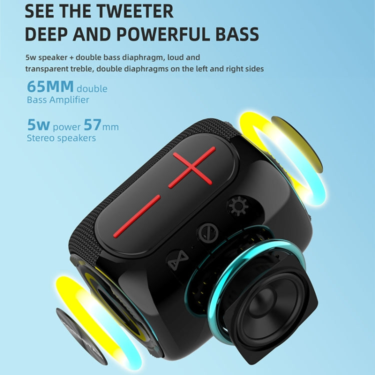 HOPESTAR P32mini TWS Waterproof Wireless Bluetooth Speaker (Grey) - HoMEdemic™ 