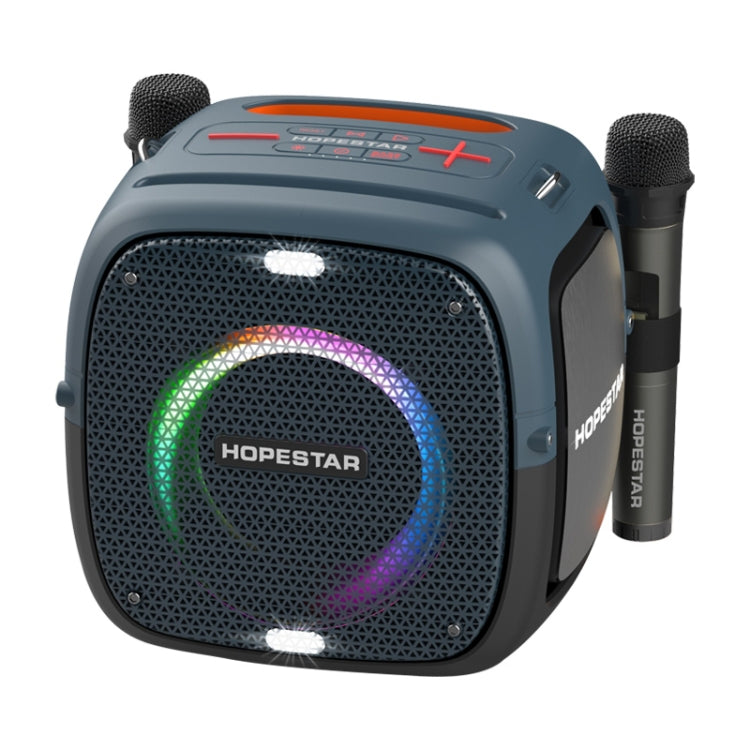 HOPESTAR Party One RGB Lighting Wireless Bluetooth Speaker (Blue) - HoMEdemic™ 