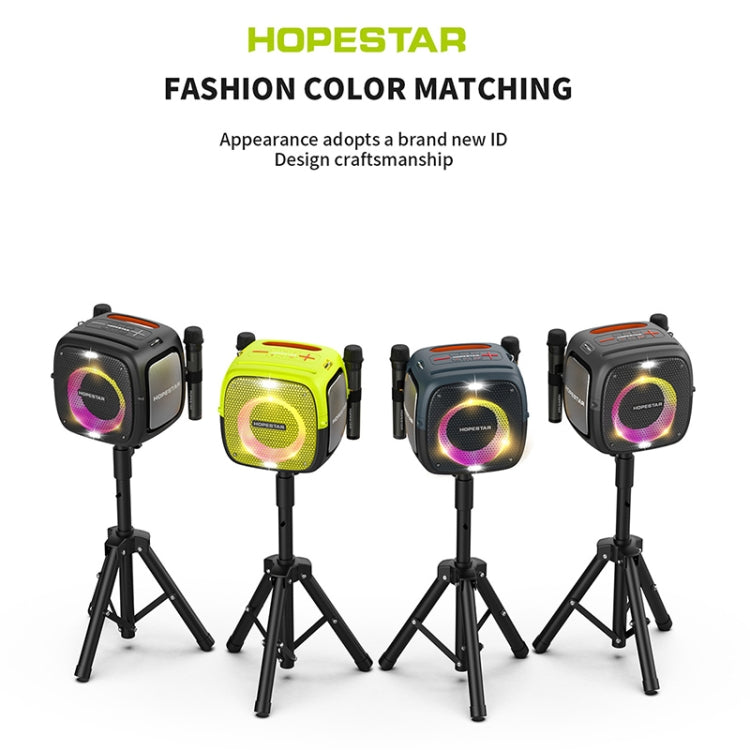 HOPESTAR Party One RGB Lighting Wireless Bluetooth Speaker (Black) - HoMEdemic™ 