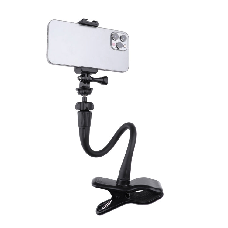 Flexible Arm Desktop Rod Action Camera Phone Holder Stand(Black) - HoMEdemic™ 