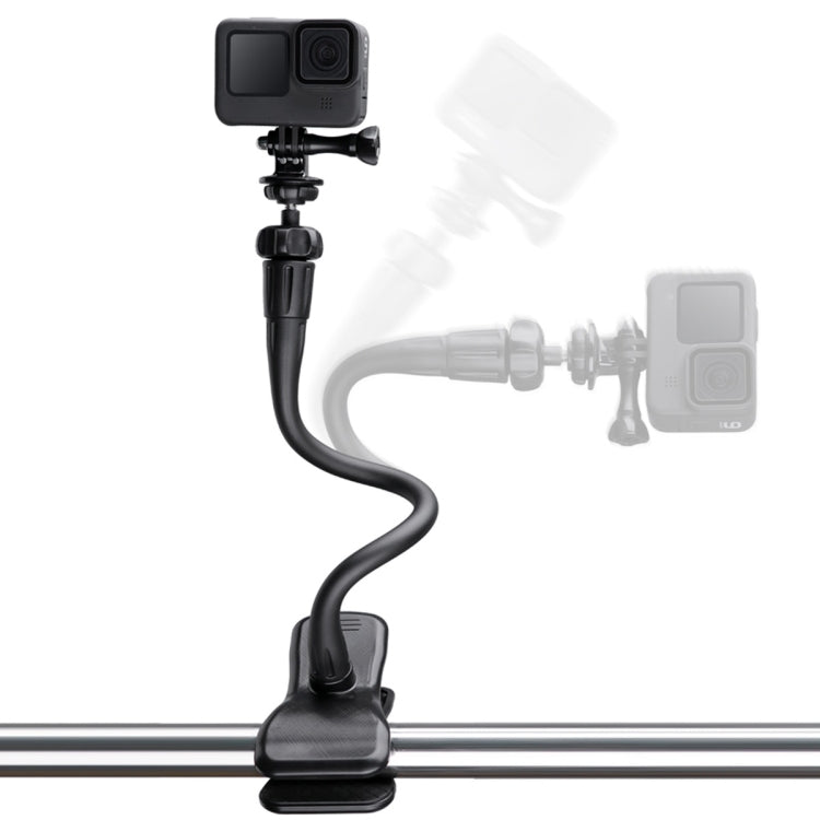 Flexible Arm Desktop Rod Action Camera Phone Holder Stand(Black) - HoMEdemic™ 