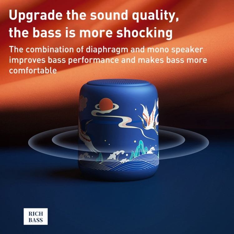 Sanag X6P National Style Portable Mini Bluetooth Speaker (Blue) - HoMEdemic™ 