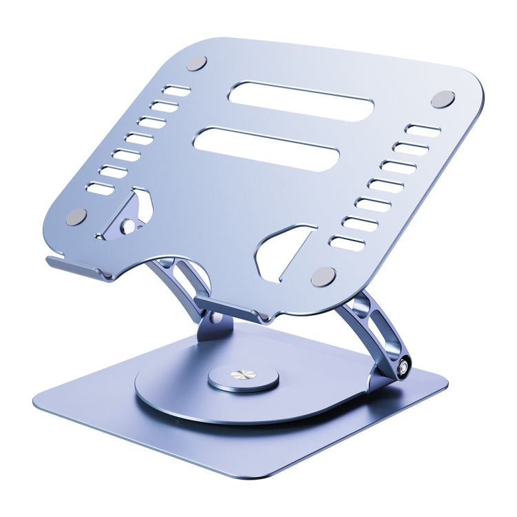 R- JUST HZ08-1 Rotating Two Holes Lifting Laptop Stand (Grey) - HoMEdemic™ 
