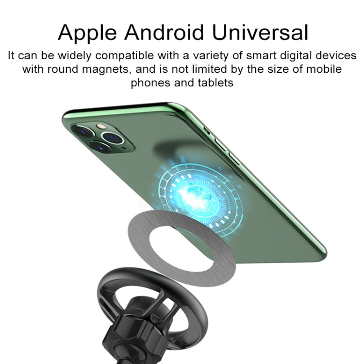 R-JUST HZ27 Desktop Phone Tablet Holder Disc Magnetic Suction Telescopic Bracket - HoMEdemic™ 