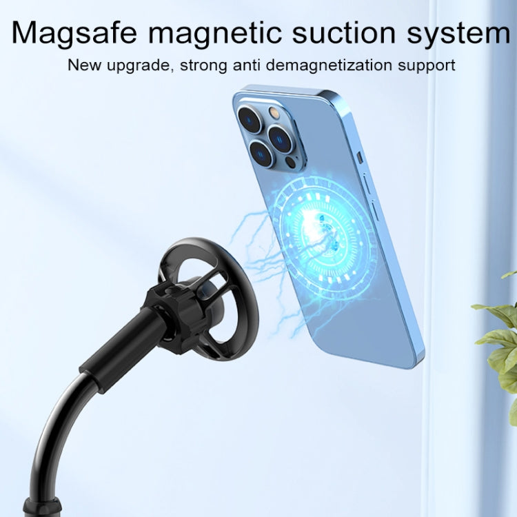 R-JUST HZ27 Desktop Phone Tablet Holder Disc Magnetic Suction Telescopic Bracket - HoMEdemic™ 