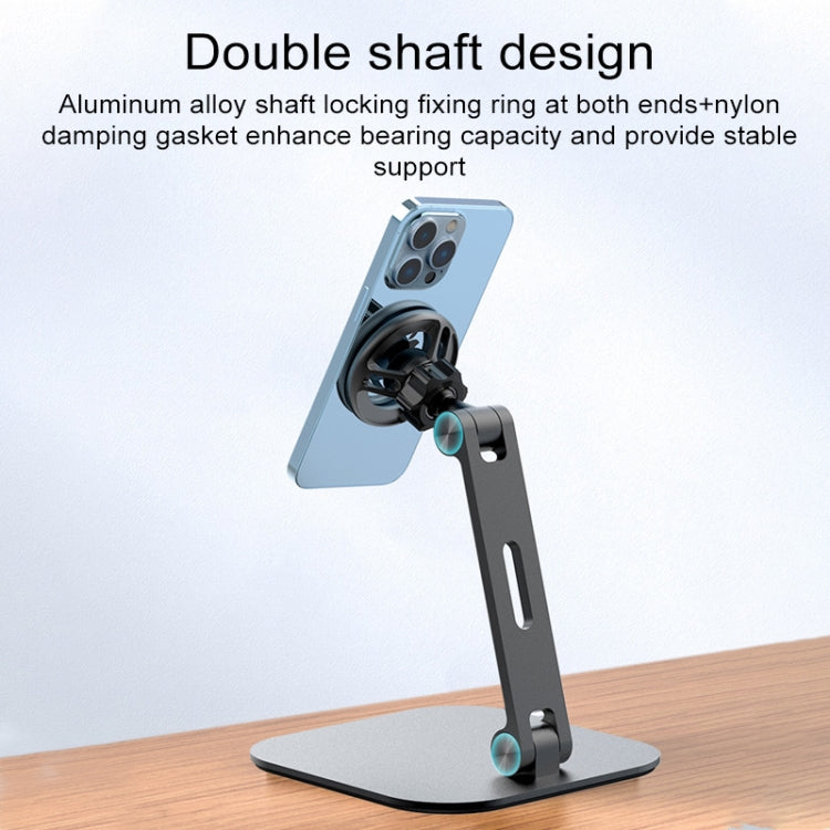 R-JUST HZ28 Magnetic Phone Tablet Aluminum Alloy Desktop Holder - HoMEdemic™ 