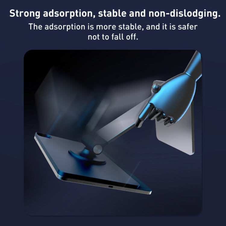 For iPad 11 inch R-JUST HZ36 360-degree Rotating Aluminum Alloy Magnetic Tablet Stand(Tarnish) - HoMEdemic™ 
