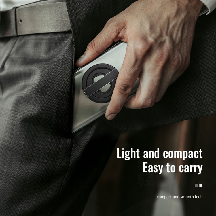 R-JUST SJ20-1 Aluminum Alloy Magnetic Bottle Opener Cellphone Holder With No Trace Sticker (Silver) - HoMEdemic™ 