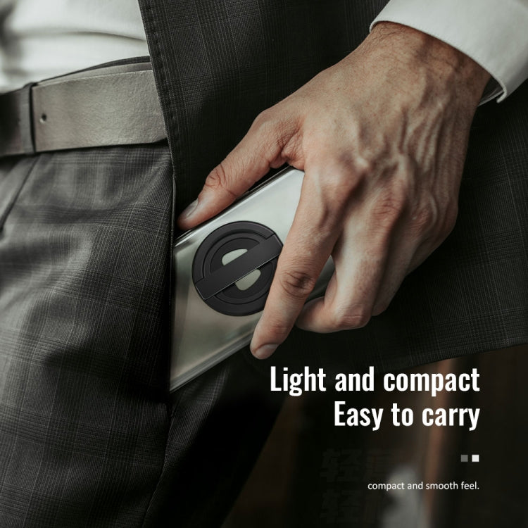 R-JUST SJ20-2 Zinc Alloy Magnetic Bottle Opener Cellphone Holder With No Trace Sticker (Silver) - HoMEdemic™ 