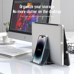 R-JUST BJ16 3 in 1 Multifunctional Gravity Storage Bracket Base (Silver) - HoMEdemic™ 