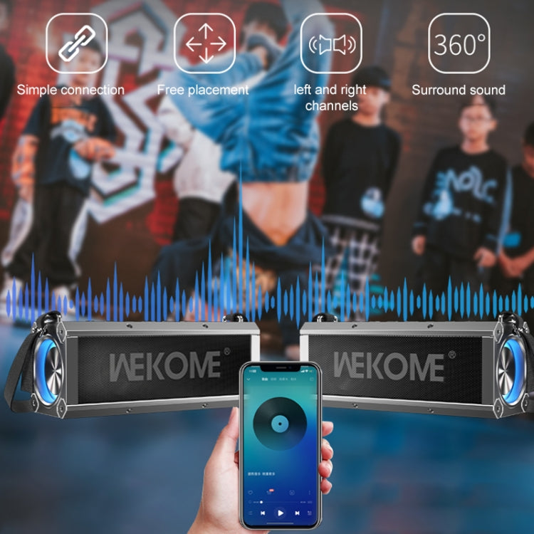 WEKOME D37 120W Outdoor Portable Bluetooth Speaker - HoMEdemic™ 