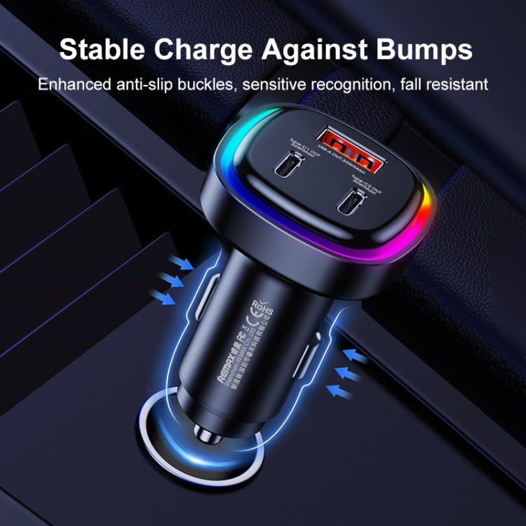 REMAX RCC330 Earl Series 3 in 1 Car 66W PD Fast Charger with Indicator Light - HoMEdemic™ 