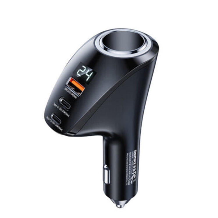 REMAX RCC339 Warriors Series 3 in 1 Car Digital Cigarette Lighter 88.5W PD Fast Charger - HoMEdemic™ 