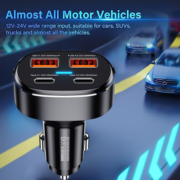 REMAX RCC329 DUKE Series 4 in 1 Car 75W PD Fast Charger with Indicator Light - HoMEdemic™ 