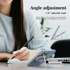R-JUST SJ20-4 Aluminum Alloy Magnetic Knife Phone Holder (Silver) - HoMEdemic™ 