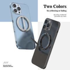 R-JUST SJ20-4 Aluminum Alloy Magnetic Knife Phone Holder (Silver) - HoMEdemic™ 