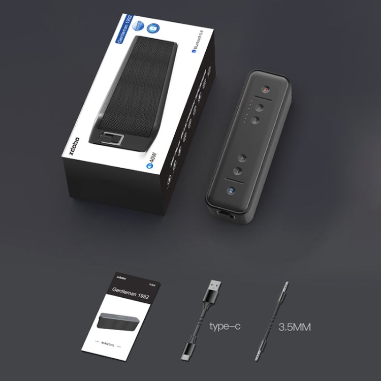 XDOBO Gentleman 1992 IPX7 Waterproof Portable TWS Wireless Bluetooth Speaker - HoMEdemic™ 