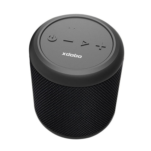 XDOBO Draco Mini IPX6 Waterproof Portable TWS Wireless Bluetooth Speaker Subwoofer (Black) - HoMEdemic™ 