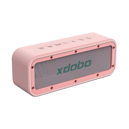 XDOBO Wake 1983 IPX7 Waterproof Portable Outdoor Wireless Bluetooth Speaker (Pink) - HoMEdemic™ 