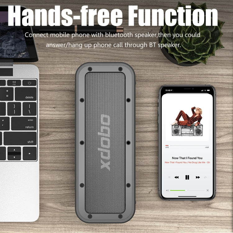 XDOBO Wake 1983 IPX7 Waterproof Portable Outdoor Wireless Bluetooth Speaker (Black) - HoMEdemic™ 