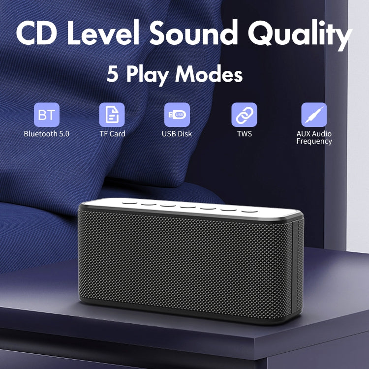 XDOBO X8 Plus 80W Wireless Bluetooth Speaker Outdoor Subwoofer Support TWS & TF Card & U Disk (Blue) - HoMEdemic™ 