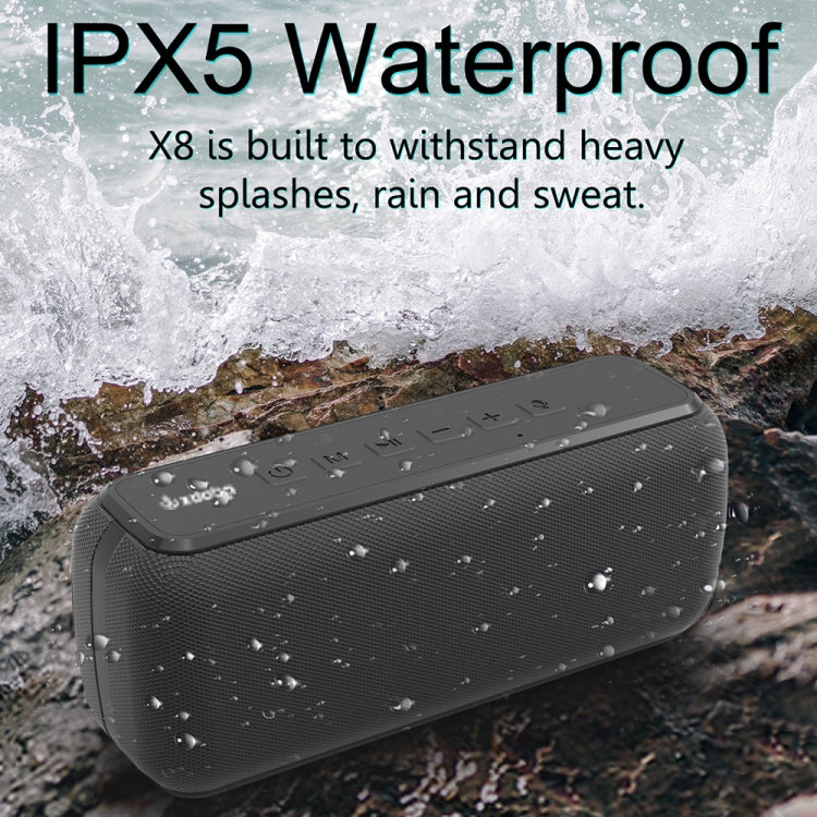 XDOBO X8 60W Wireless Bluetooth Speaker Outdoor Subwoofer Support TWS & TF Card (Black) - HoMEdemic™ 